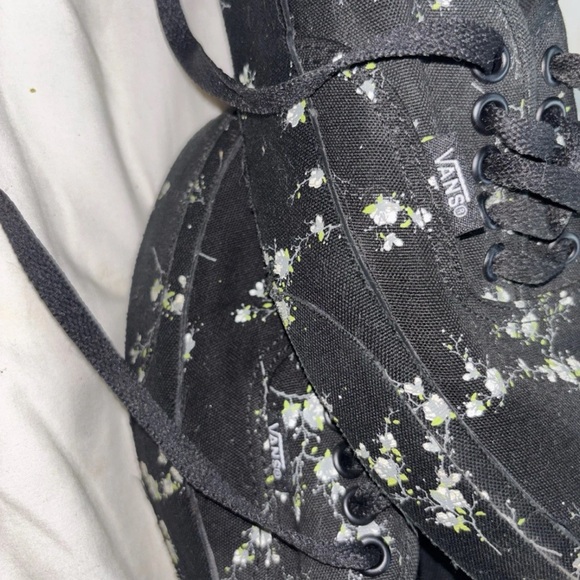 Vans Midnight Floral Shoes Mens Sz. 6.5 Woman’s Sz. 8 Old School All Over Print - Picture 8 of 10